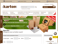 Tablet Screenshot of derkarton.net